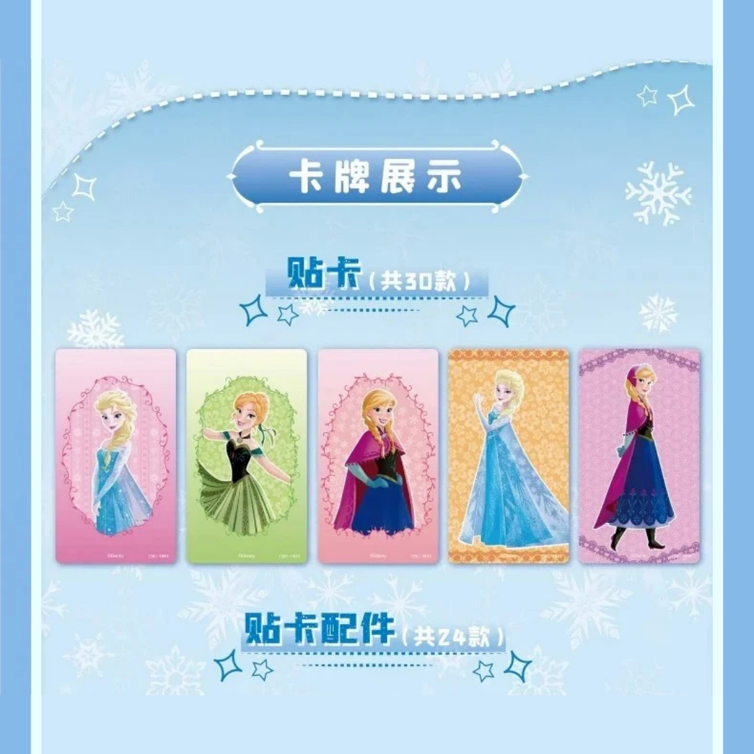 Display La Reine Des Neiges 30 boosters Édition Autocollants CardFun
