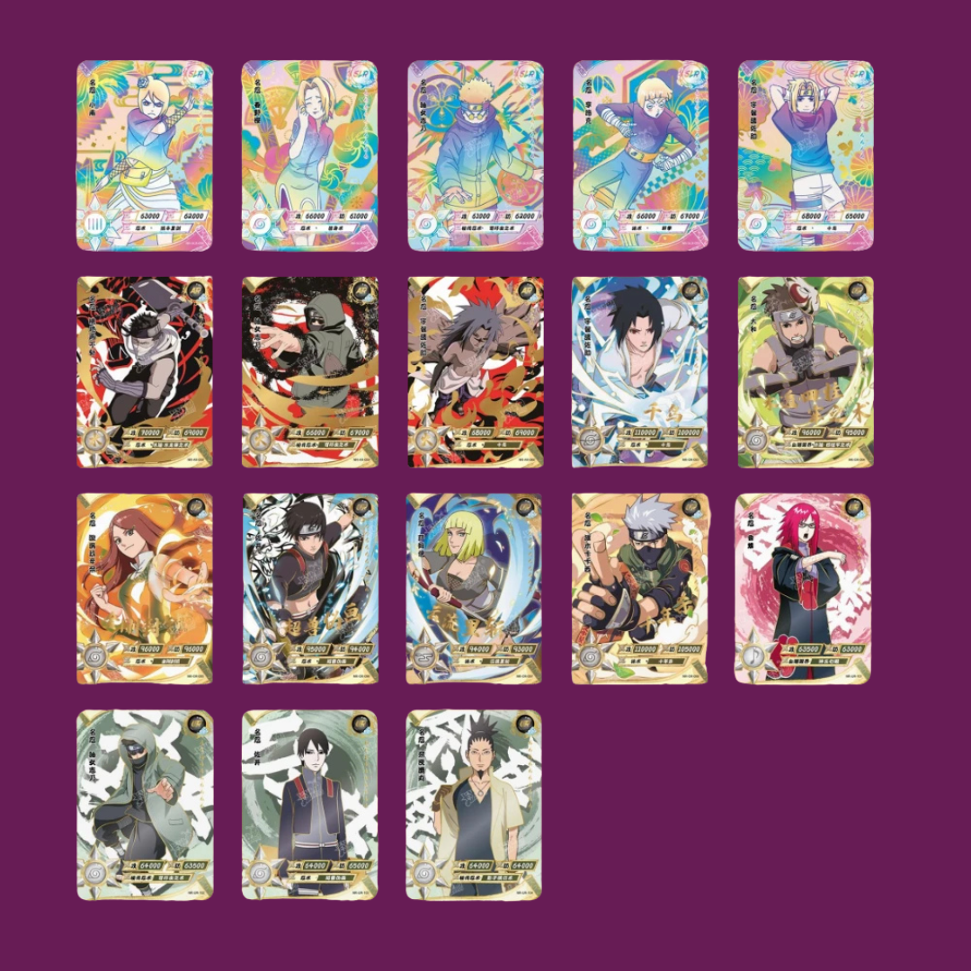Display Naruto Kayou - Tier 4 Série 5 - 18 Boosters