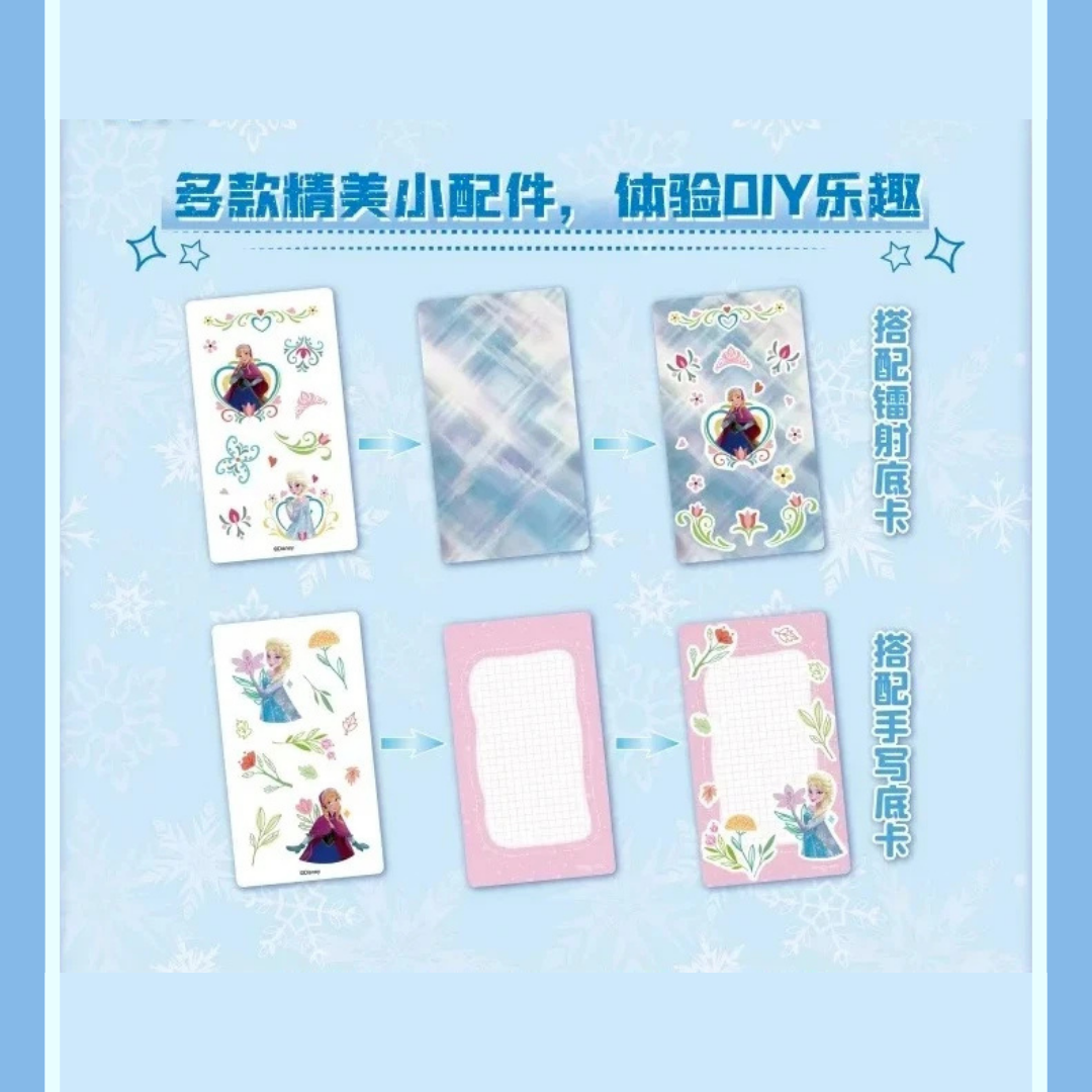 Display La Reine Des Neiges 30 boosters Édition Autocollants CardFun