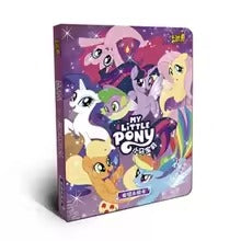 Classeur de rangement My Little Pony Kayou format 2x2, 20 pages et 160 emplacements pour cartes