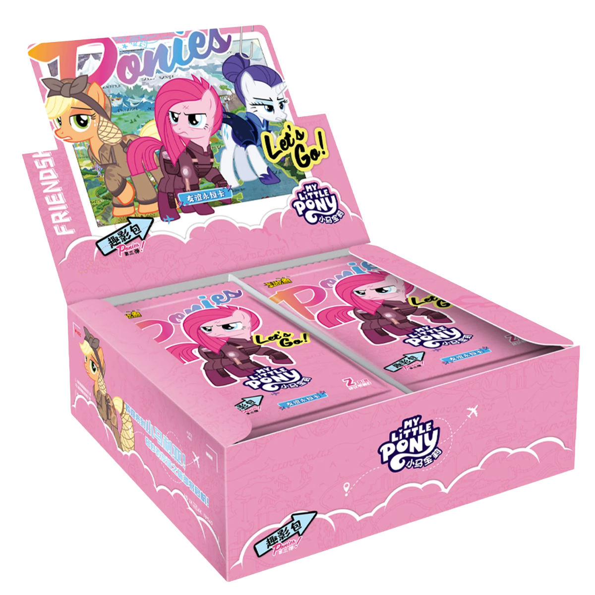 Display My Little Pony Kayou Fun 3, boîte scellée de 30 boosters de cartes à collectionner, version chinoise
