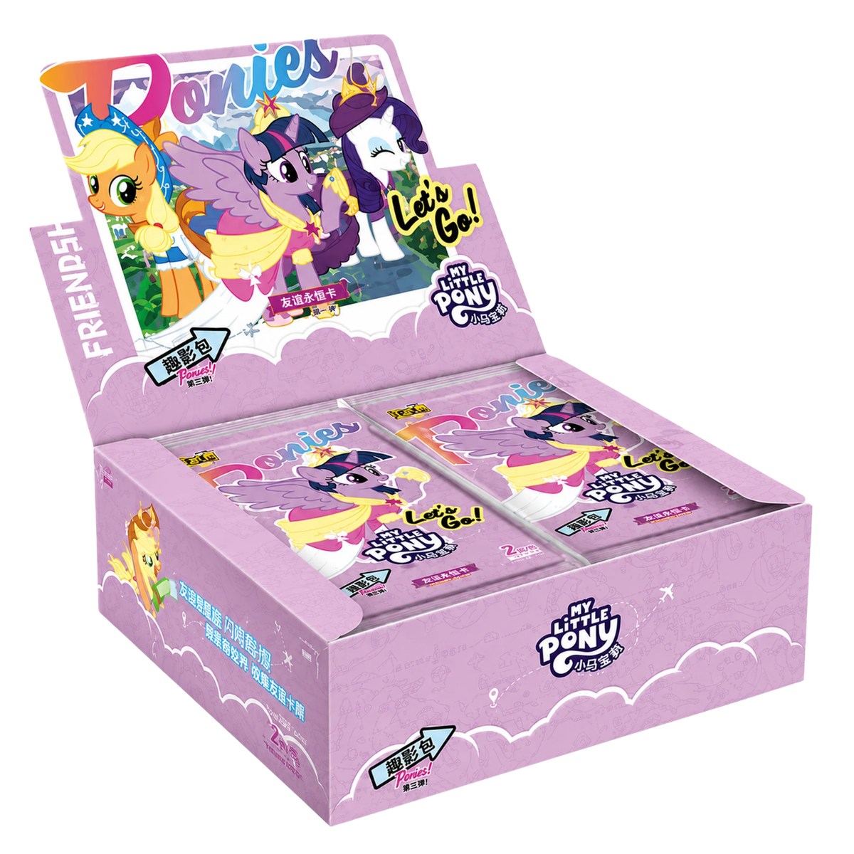 Display My Little Pony Kayou Fun 4, boîte scellée de 30 boosters de cartes à collectionner, version chinoise