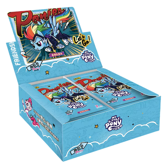 Display My Little Pony Kayou Fun 7, boîte scellée de 30 boosters de cartes à collectionner, version chinoise