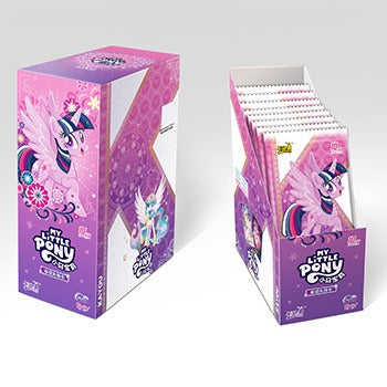 Display My Little Pony Kayou Moon 6, boîte scellée de 18 boosters de cartes à collectionner, version chinoise