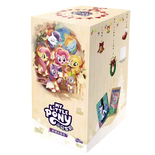 Display My Little Pony Kayou Moon 10, boîte scellée de 18 boosters de cartes à collectionner, version chinoise