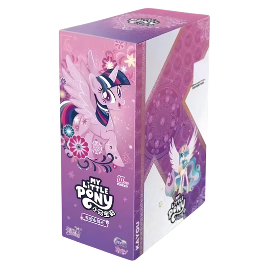 Display My Little Pony Kayou Moon 6, boîte scellée de 18 boosters de cartes à collectionner, version chinoise