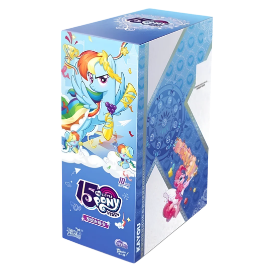 Display My Little Pony Kayou Moon 8, boîte scellée de 18 boosters de cartes à collectionner, version chinoise