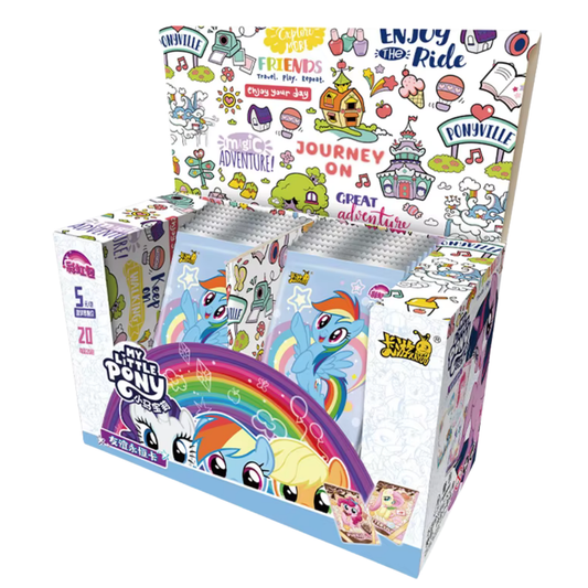 Display My Little Pony Kayou Rainbow 4, boîte scellée de 20 boosters de cartes à collectionner, version chinoise