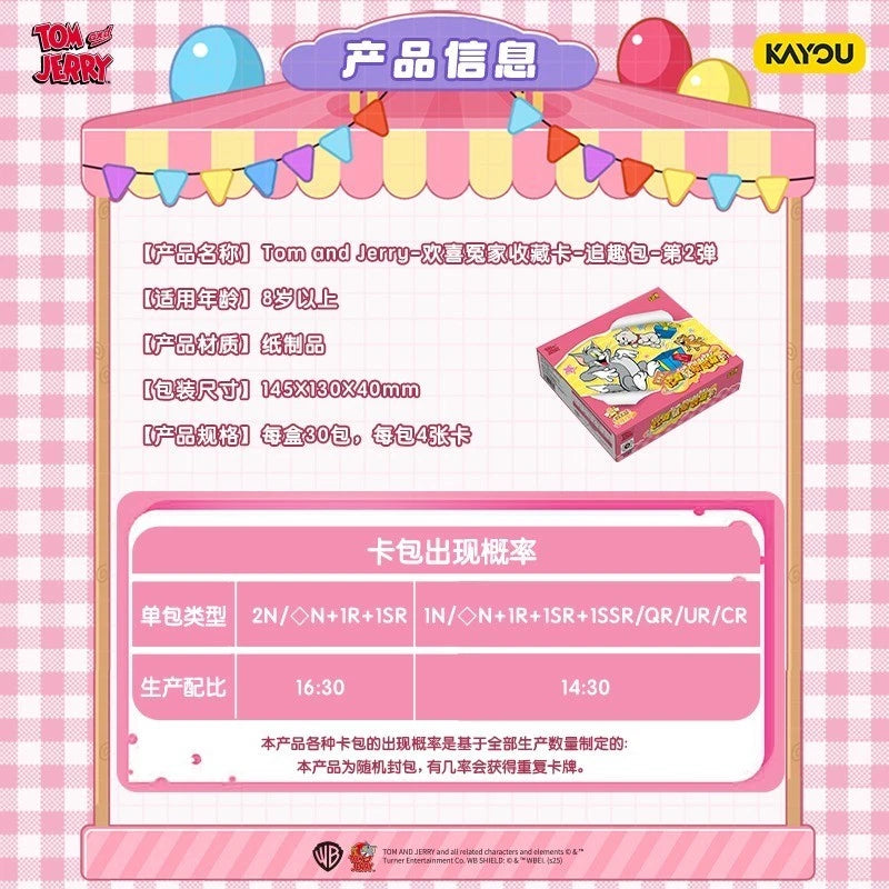 Display Tom Jerry Kayou - Pack Métamorphose